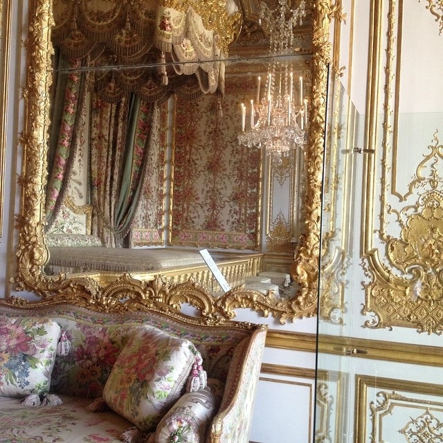 château de Versailles chambre de marie=antoinette