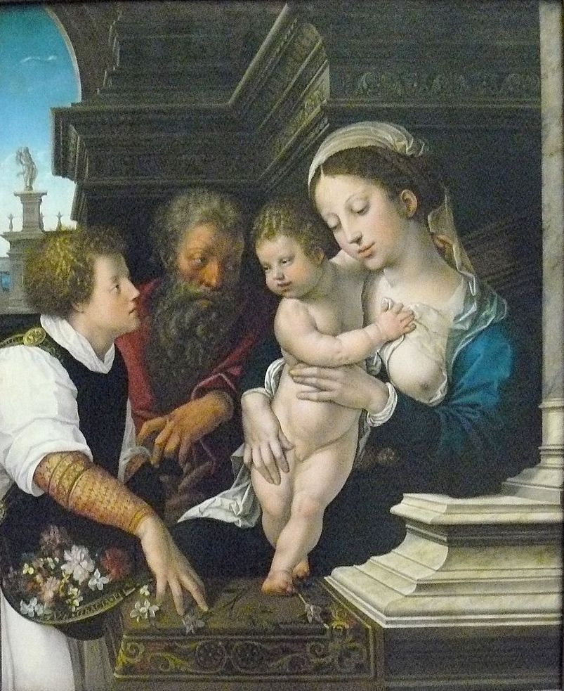 Bernard van Orley la sainte famille