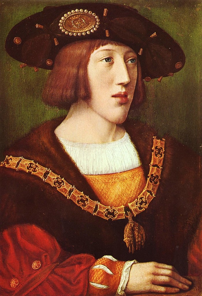 Bernard van Orley portrait de Charles Quint