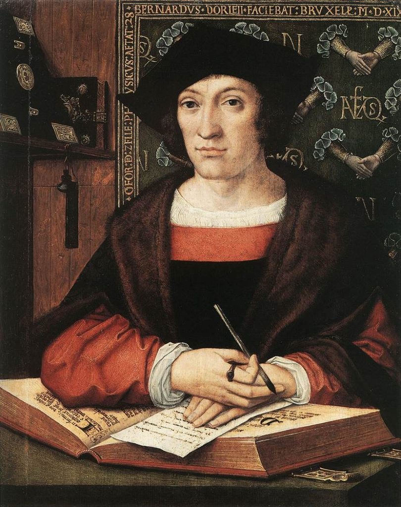 Bernard van Orley portrait de joris van zelle