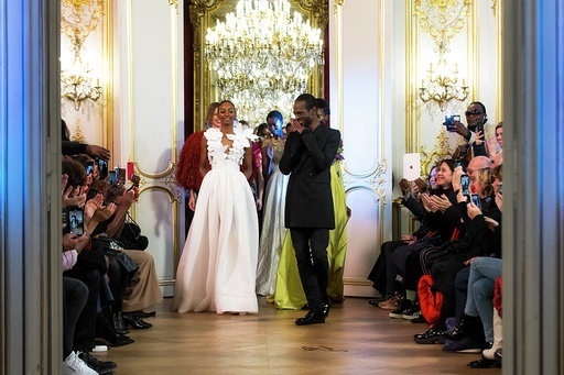 Imane Ayissi : premier défilé PFW Haute Couture final