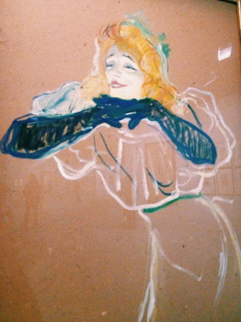 Toulouse Lautrec moderne et intime les gants yvette guilbert