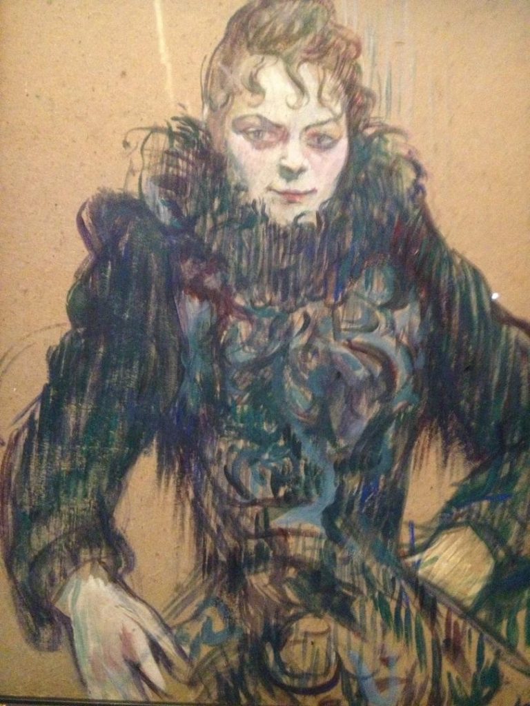 Toulouse Lautrec moderne et intime portrait femme