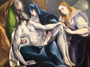 Exposition Greco : Guillaume Kientz "Le Greco échappe à tout sauf à l'admiration" pieta