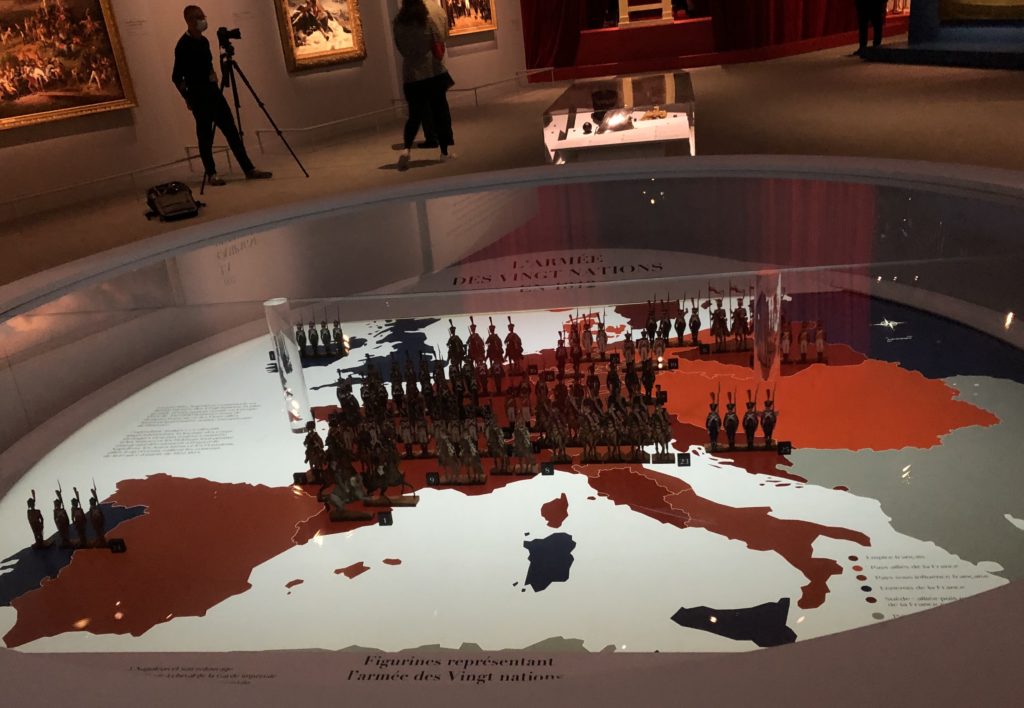 Napoléon expo La Villette : une épopée historique, intime très instagrammable batailles Europe